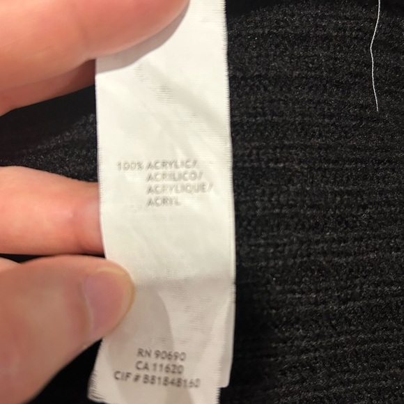 Kenzie Wide Collar Cardigan Size Large - Picture 9 of 10